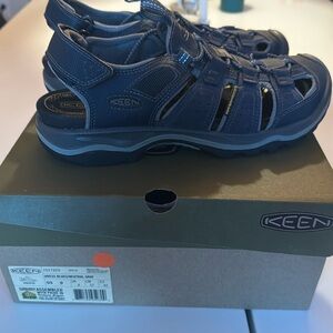 Keen Men’s Rialto H2 Navy Outdoor Sandals